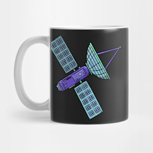 Outer Space Satellite Mug